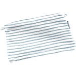 Mini pochette tissu rayé bleu blanc - PPMC
