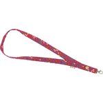 Lanyard necklace badiane framboise - PPMC