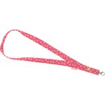 Porte-clés collier feuillage or rose - PPMC
