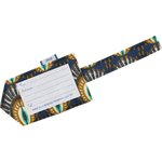 Luggage Tag plumes de paon - PPMC