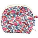 gusset coin purse boutons rose - PPMC
