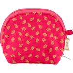 gusset coin purse feuillage or rose - PPMC