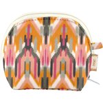 gusset coin purse ikat ocre - PPMC