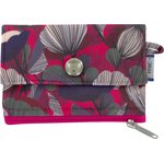 zipper pouch card purse fuchsia poppy - PPMC