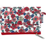 zipper pouch card purse prairie fleurie - PPMC