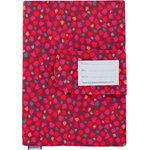 Health book cover pompons cerise - PPMC