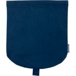 Flap of small shoulder bag suédine marine - PPMC