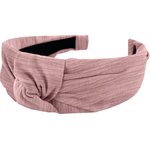 Large Crossed Headband gauze pink - PPMC