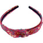bow headband badiane framboise - PPMC