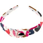 bow headband champ floral - PPMC