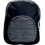 Children rucksack striped silver dark blue - PPMC