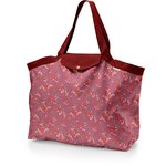 Tote bag with a zip badiane framboise - PPMC