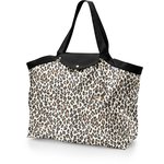 Tote bag with a zip leopard - PPMC