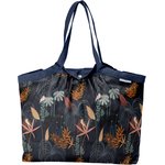 Pleated tote bag - Medium size paradis sauvage - PPMC