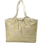 Pleated tote bag - Medium size ramage gold - PPMC