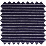 Jersey fabric striped silver dark blue - PPMC