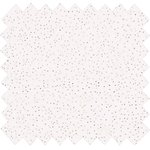 Cotton fabric white sequined - PPMC