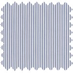 Tissu coton au mètre ex2226 mini rayures bleues - PPMC