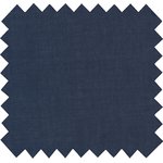 Tissu coton au mètre bleu marine - PPMC