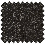 Cotton fabric glitter black - PPMC
