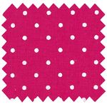 Coated fabric fuschia spots - PPMC