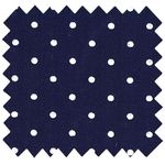 Coated fabric navy blue spots - PPMC