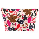 Cosmetic bag with flap champ floral - PPMC