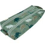 Trousse double compartiment jurassic dino - PPMC