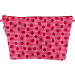 Cosmetic bag with flap ladybird gingham - PPMC