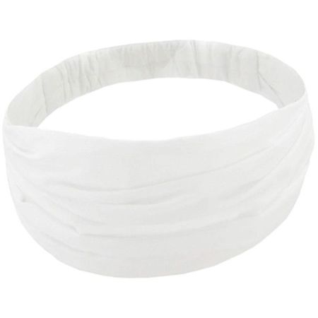 Headscarf headband- Baby size white