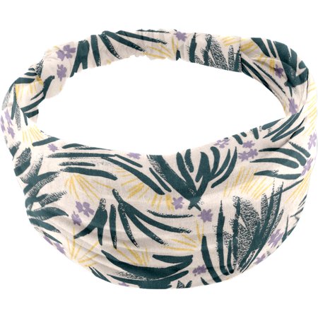 Headscarf headband- child size fleurs d'artifice