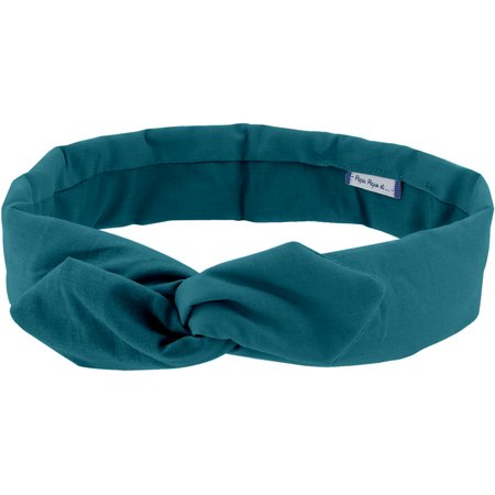 Wire headband retro bleu vert