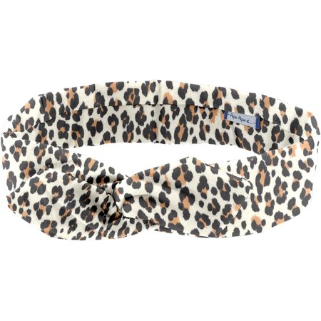 Wire headband retro leopard
