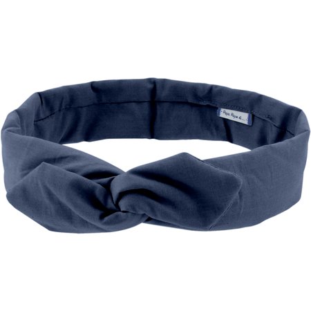 Wire headband retro navy blue