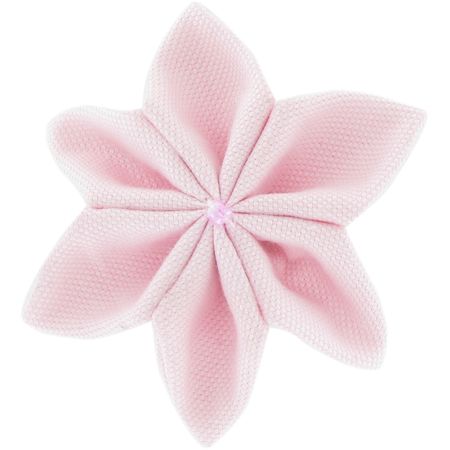 Star flower 4 hairslide light pink