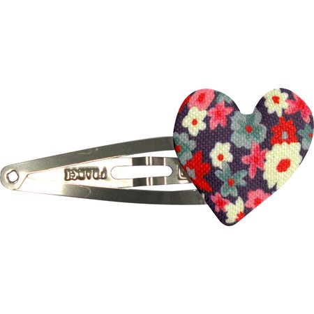 Heart hair-clips tapis rouge