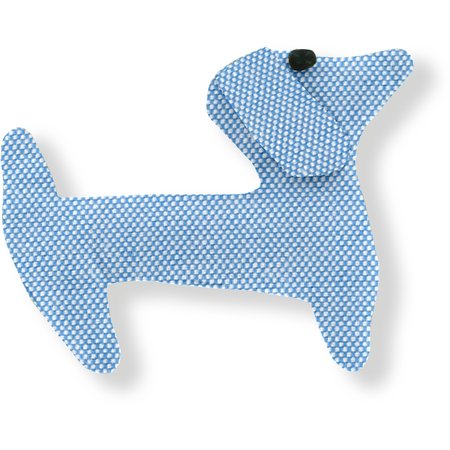 Basset hound hair clip oxford blue