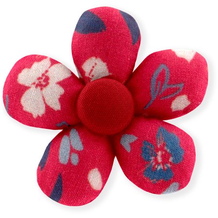 Petite barrette mini-fleur hanami