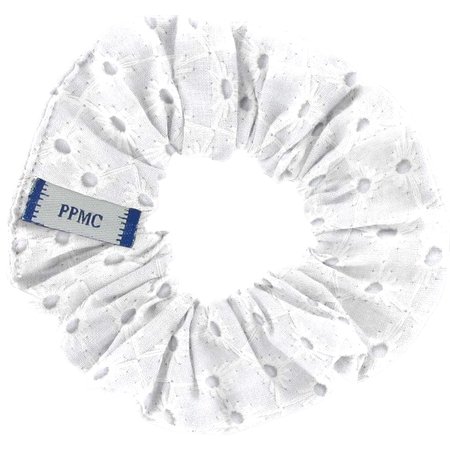 Petit Chouchou broderie anglaise blanche