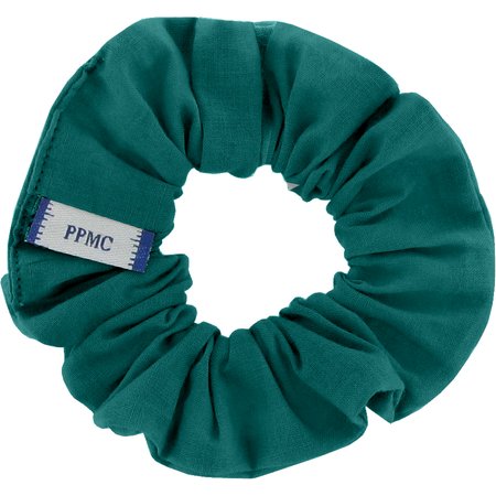 Small scrunchie emerald green