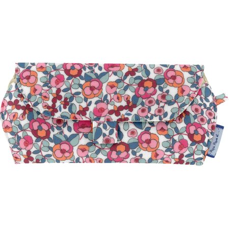 Glasses case boutons rose