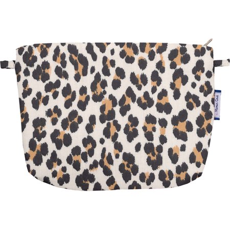Coton clutch bag leopard