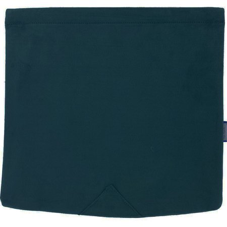 Square flap of saddle bag  suédine vert foncé