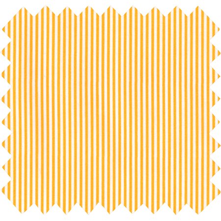 Tissu coton au mètre ex2224 mini rayures jaunes