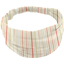 Headscarf headband- Baby size silver pink striped