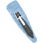 Fabric hair clip oxford blue