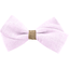 Double cross bow hair slide small light pink - PPMC