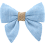 Mini bow tie clip oxford blue - PPMC