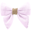 Mini bow tie clip light pink - PPMC