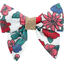 Mini bow tie clip prairie fleurie